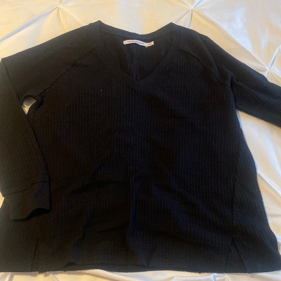 Waffle casual top - Picture 1 of 4